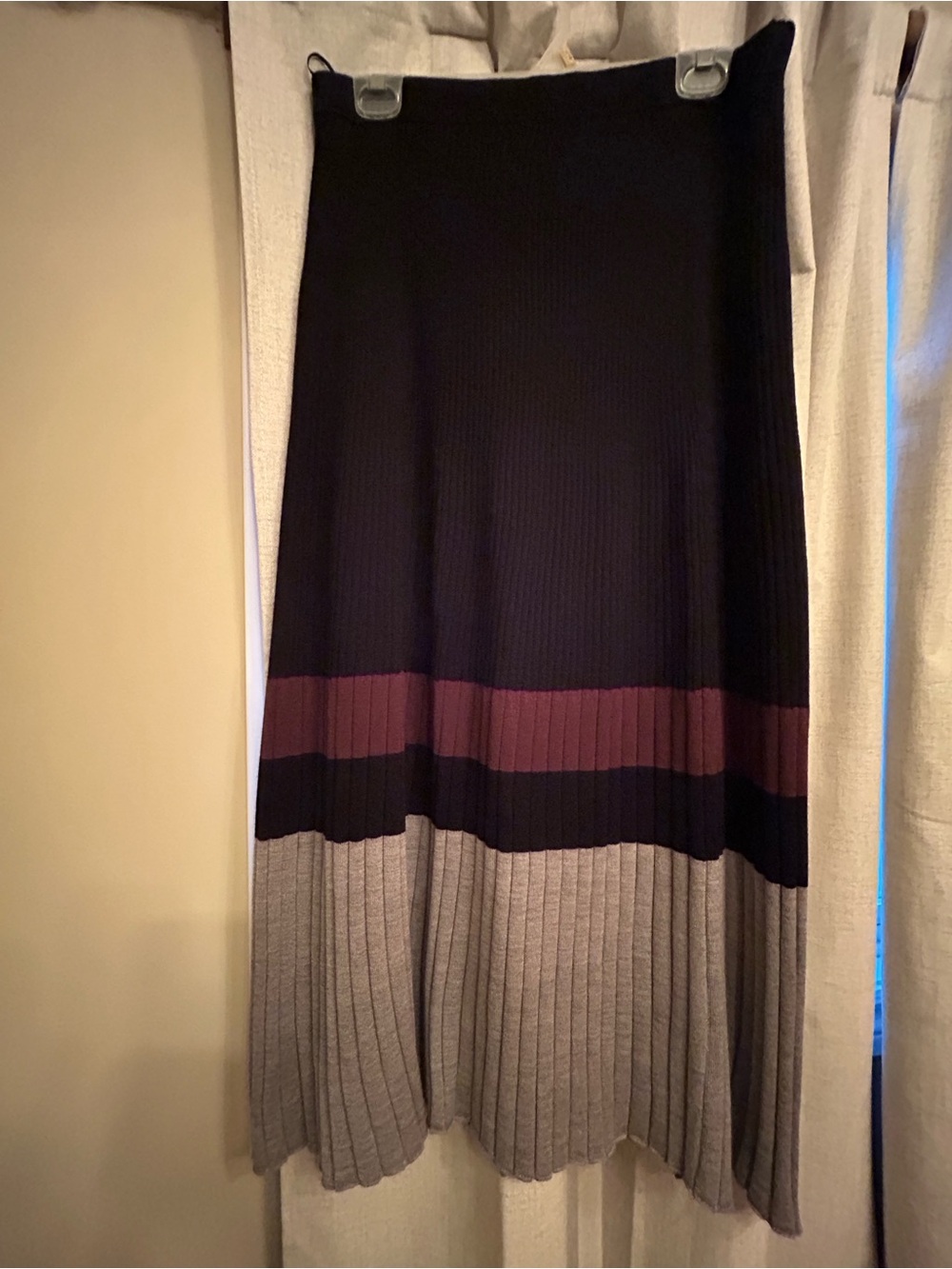 Size L Maxi skirt merino - Picture 4 of 4